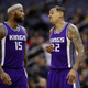 DeMarcus Cousins and Matt Barnes of the Sacramento Kings
Rob Carr/Getty Images